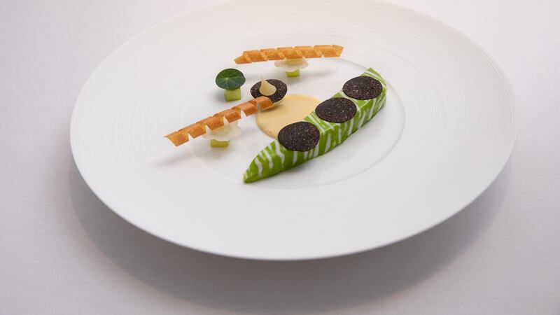 Organic black chicken.