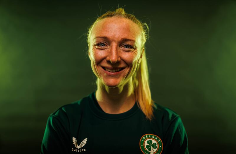 Louise Quinn was signed by Swedish club Eskilstuna United in 2013. Photograph: Ryan Byrne/Inpho