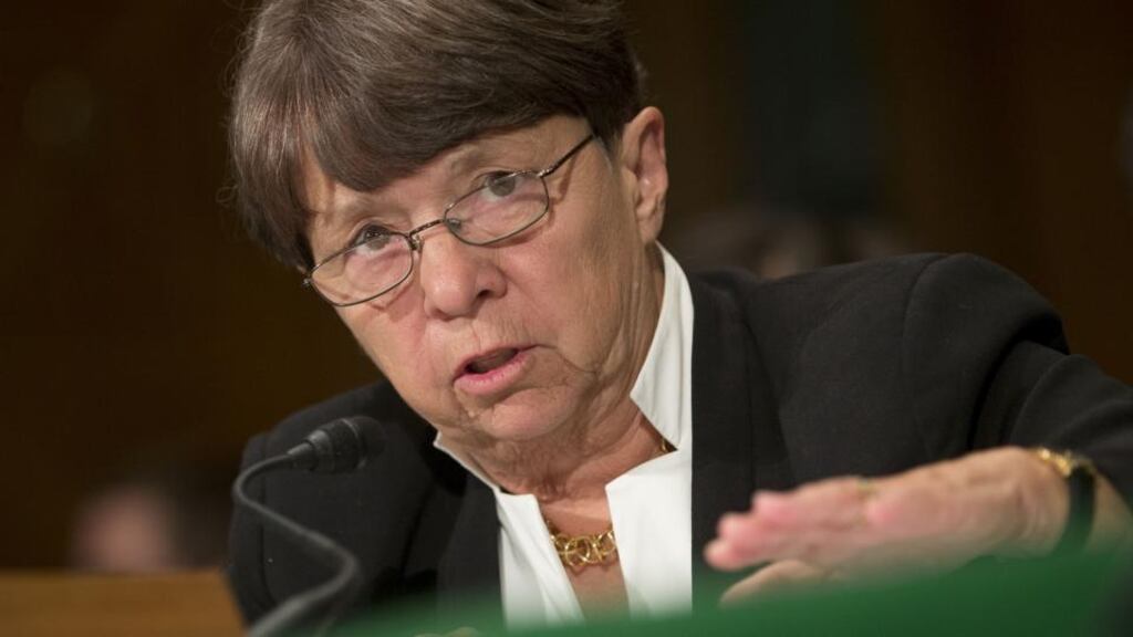 Mary Jo White: the chairwoman of the US Securities and Exchange Commission, questioned whether investors could understand a company’s prospects when they were bamboozled by the “sheer magnitude” of user numbers that might bear no relation to profitability. Photograph: Bloomberg