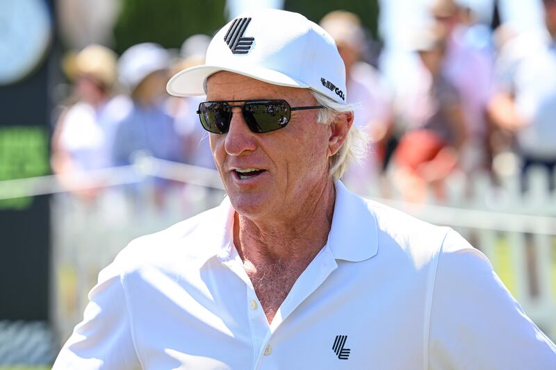 LIV CEO Greg Norman during day one of LIV Golf - AndalucÌa at Real Club Valderrama in Cadiz, Spain. Photograph: Octavio Passos/Getty Images