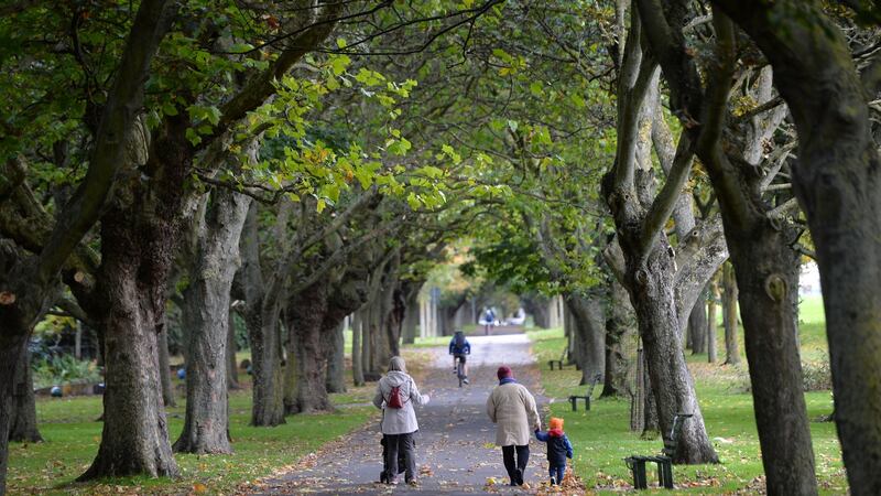 Fairview Park, near North Strand. Photograph: Dara Mac Dónaill