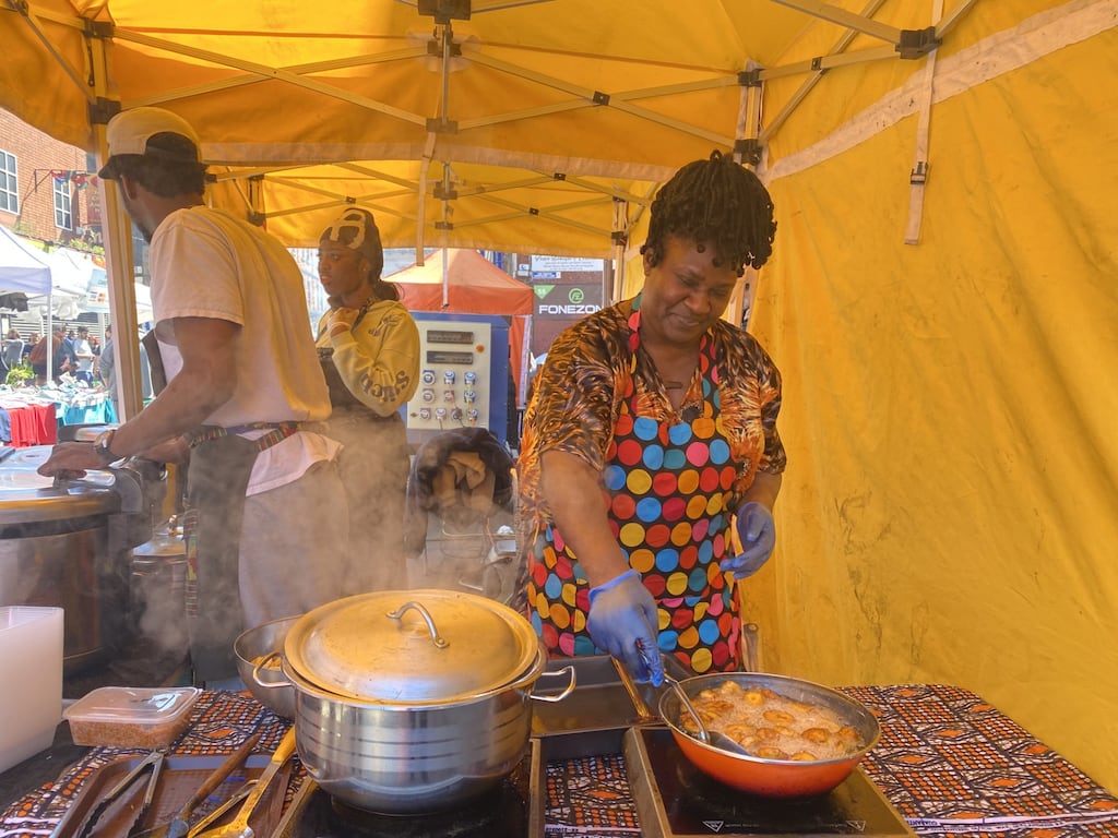 Edizemi Onilenla opened Nigerian food business Mama Shee in 2018