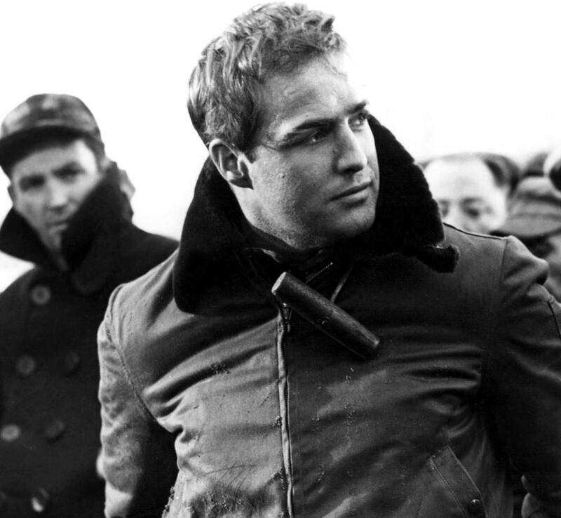 Marlon Brando in On the Waterfront in 1954