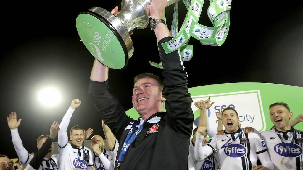 Dundalk will begin the defence of their title at home to Shamrock Rovers. Photograph: Ryan Byrne/Inpho