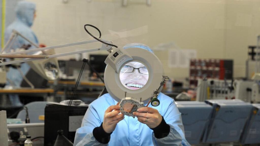 Andor, which develops and manufactures high-performance digital cameras, employs 350 people in 16 offices wo rldwide and has some 10,000 customers in 55 countries. Photograph: Pacemaker.