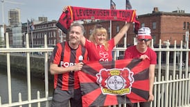 ‘The atmosphere in Dublin is unbelievable’: Europa League final excitement builds in the capital