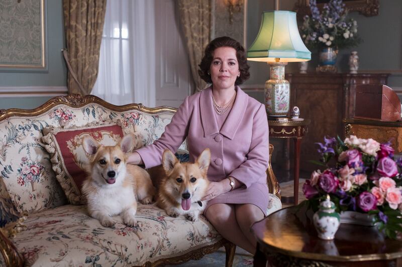 Olivia Coleman pictured for season thre of The Crown. Photograph: Sophie Mutevelian/Netflix