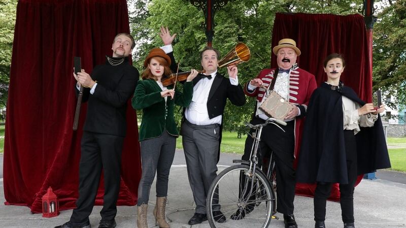 The cast of Waiting for Poirot