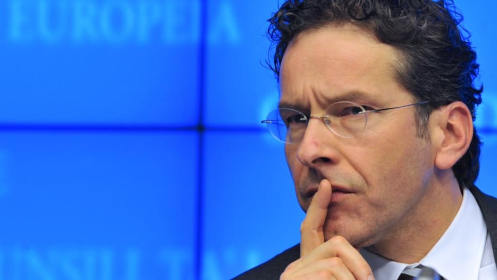 Dutch finance minister Jeroen Dijsselbloem: said the growth figures were “hopeful but the recovery is still fragile”