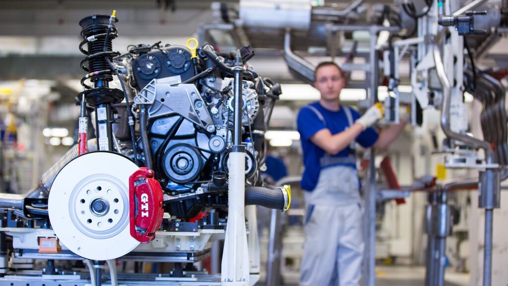 German factory orders unexpectedly failed to rise in May as uncertainty over the global outlook deterred demand for goods.