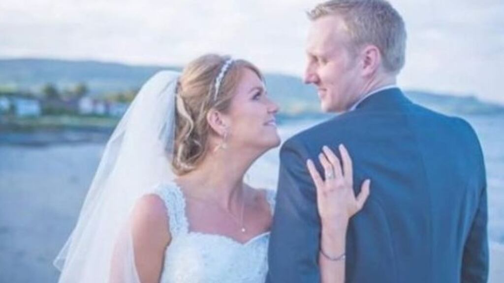 John and Lynette Rodgers, from Holywood in Co Down, drowned while visiting Plettenberg Bay as part of their honeymoon. Photograph: Caroline Smyth Photography/PA Wire.