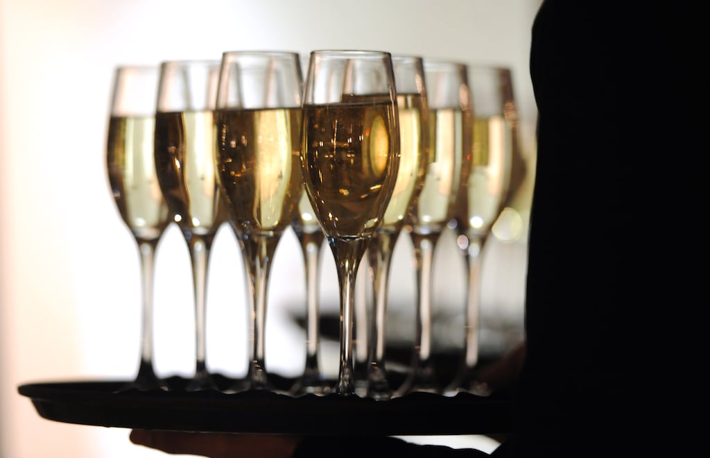 Ireland’s champagne sales do track quite closely the State’s economics ups and downs. Photograph: Andrew Matthews/PA Wire