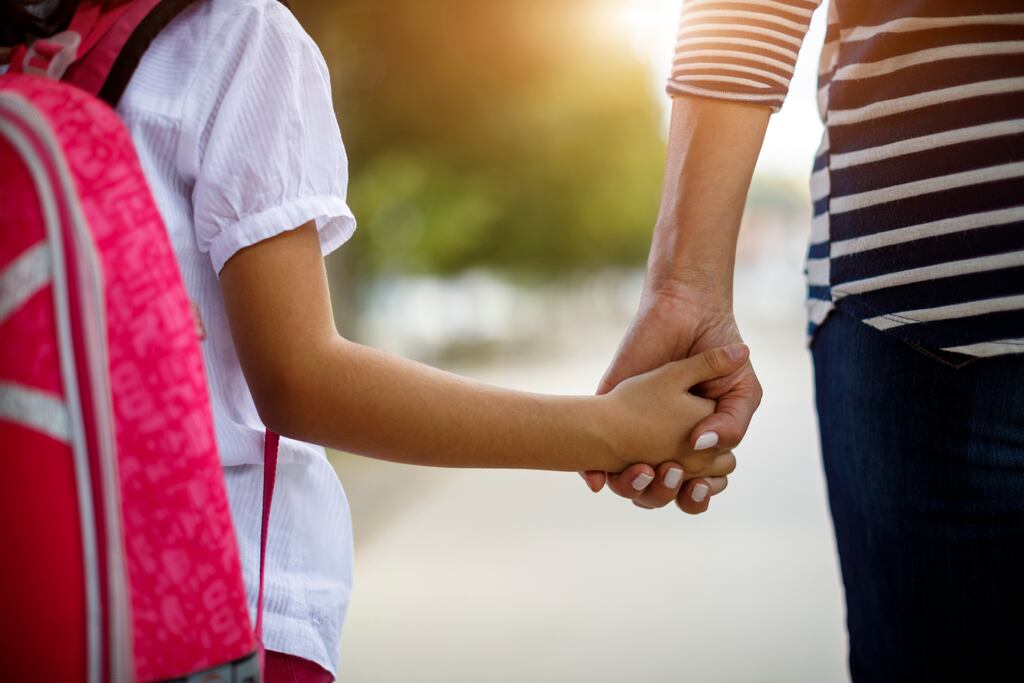 The report notes in 2021 there were 5,451 applications for child maintenance in the District Court, where the vast majority of applications are made. Photograph: Getty