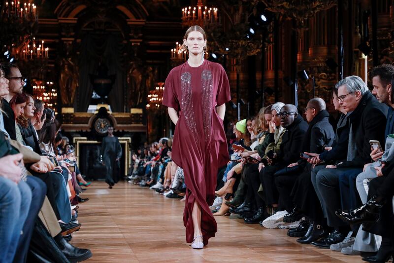 Paris Fashion Week: Stella McCartney, autumn 2020. Photograph: Valerio Mezzanotti/NYT