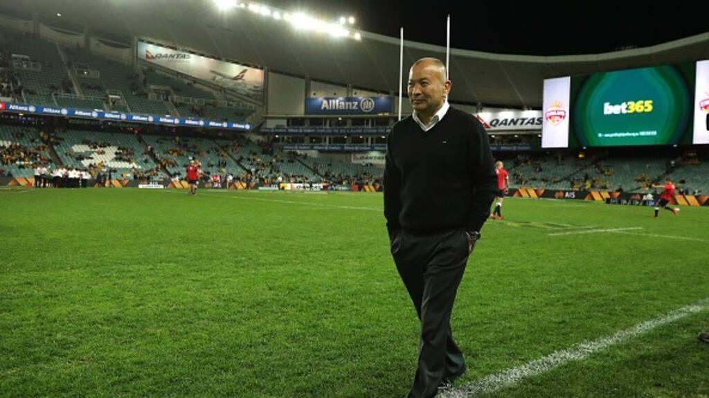 Eddie Jones has overseen nine consecutive wins since he took over the England job. Photograph: Getty