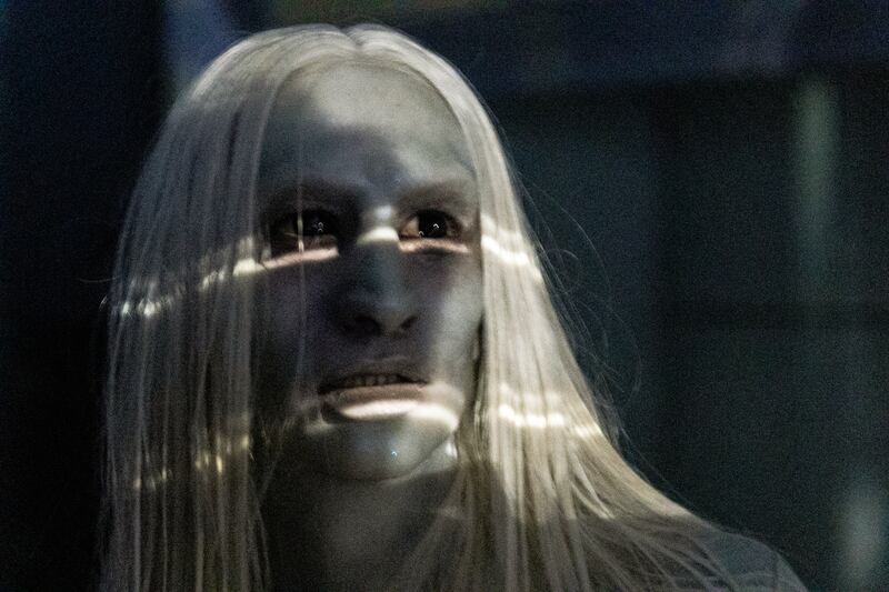 Olwen Fouéré in All You Need is Death. Photograph: Ishmael Claxton