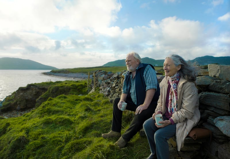 My Sailor, My Love: James Cosmo and Bríd Brennan in the movie, filmed on Achill Island