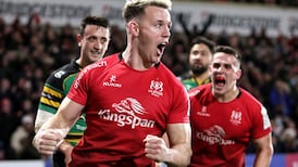 Ulster secure bonus-point win despite never shaking Saints off their tails