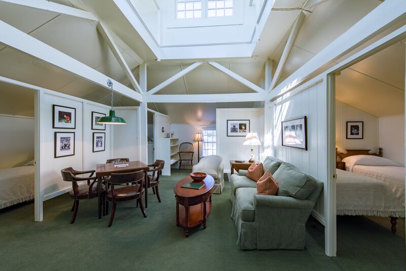 The Crows Nest of the clubhouse at Augusta National Golf Club. Photograph: Augusta National/Getty Images