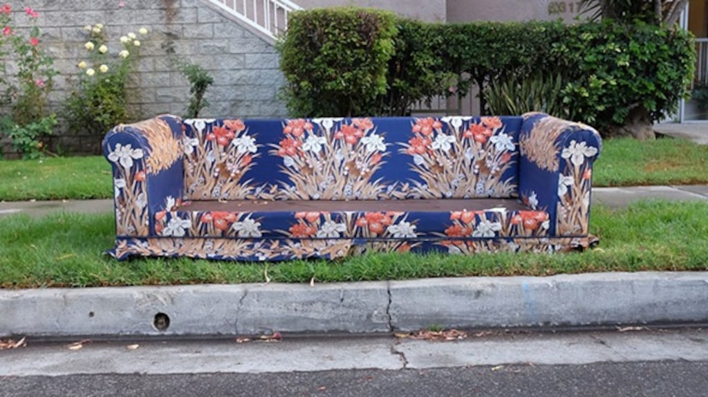 The Sofas of LA by Andrew Ward, from Lacuna exhibition in Taylor Galleries