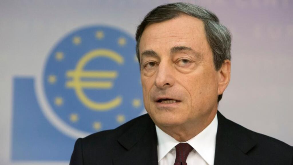 ECB president Mario Draghi said bank would keep interest rates low and stood ready to take additional unconventional policy actions if inflation expectations did not pick up. Photo: Bloomberg