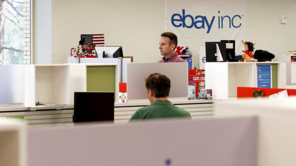 An eBay office in San Jose, California. Photograph: Beck Diefenbach/Files/Reuters