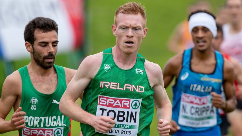 Ireland’s Seán Tobin. Photograph: Morgan Treacy/Inpho