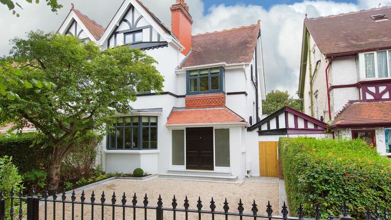 The exterior of 92 Merrion Road in Ballsbridge.