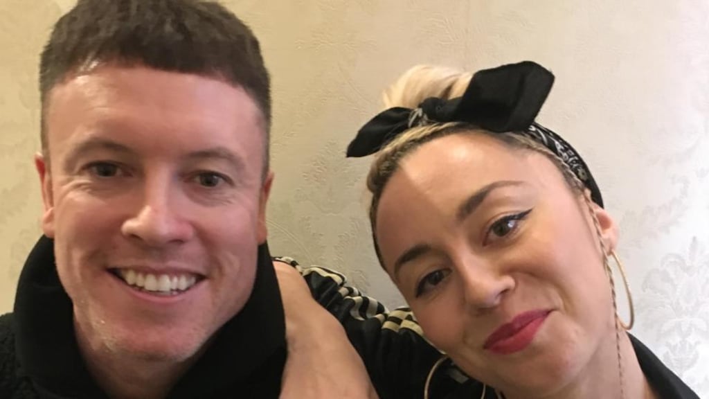 Adam Fogarty with Kate Stanley-Brennan