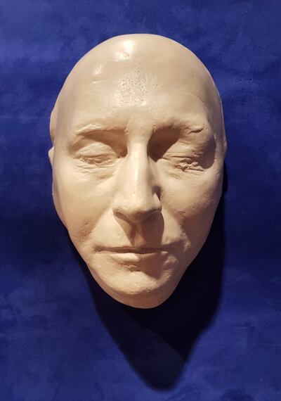 Death mask of poet Patrick Kavanagh at Hegarty’s sale on January 31st (€6,000-€9.000)
