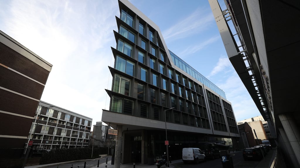 The 300-bedroom Marlin Hotel on Bow Lane East in Dublin 2 is one of several large new establishments being constructed in the centre of the city. Photograph: Nick Bradshaw