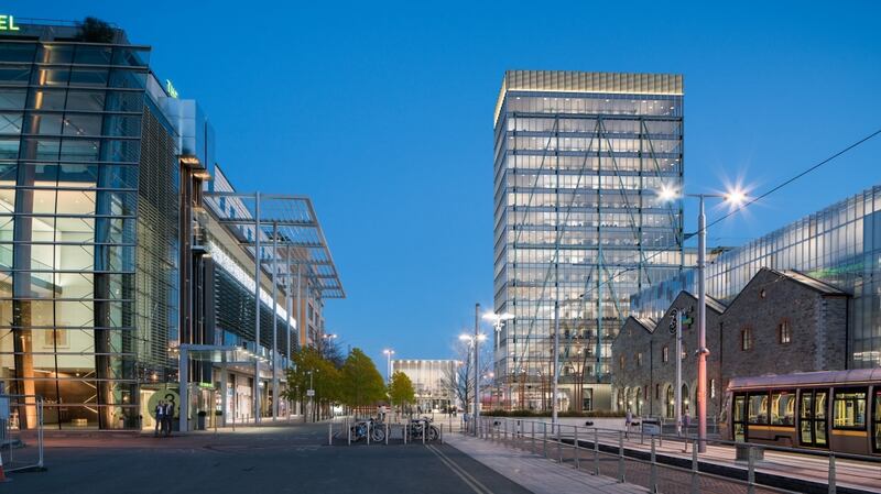 The 73m structure will be Dublin’s tallest office building.
