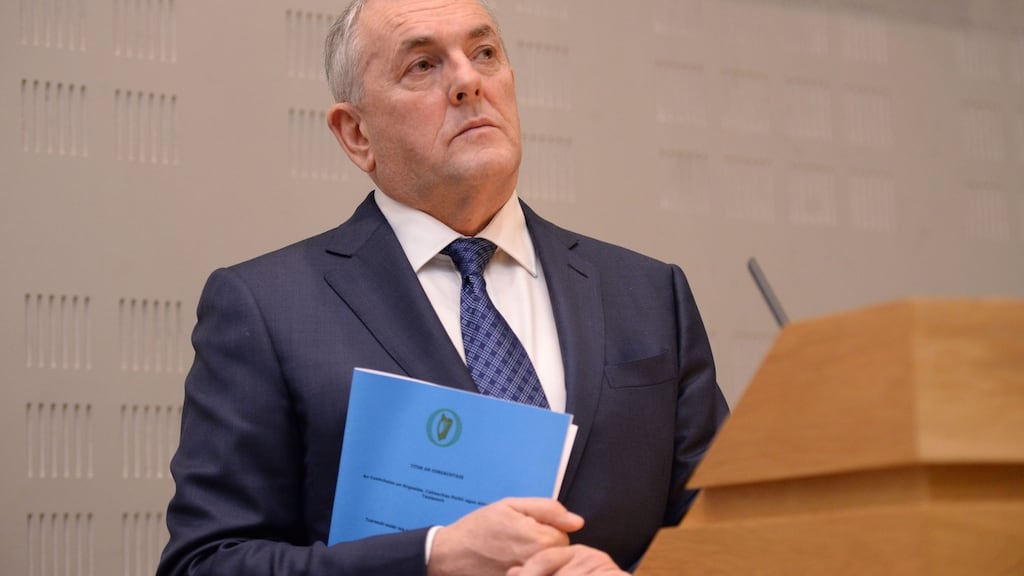 John McGuinness TD: his proposal comes amid growing concerns that large-scale repossessions by vulture funds will lead to the next wave of homelessness. Photograph: Dara Mac Dónaill