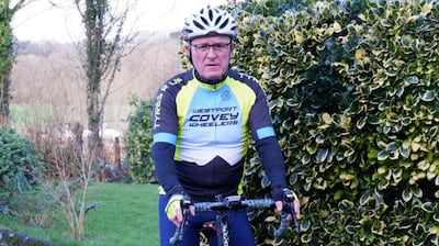 Stephen Hyland says getting out on his bike has been so instrumental to keeping him fit and flexible, regardless of the speed he is travelling