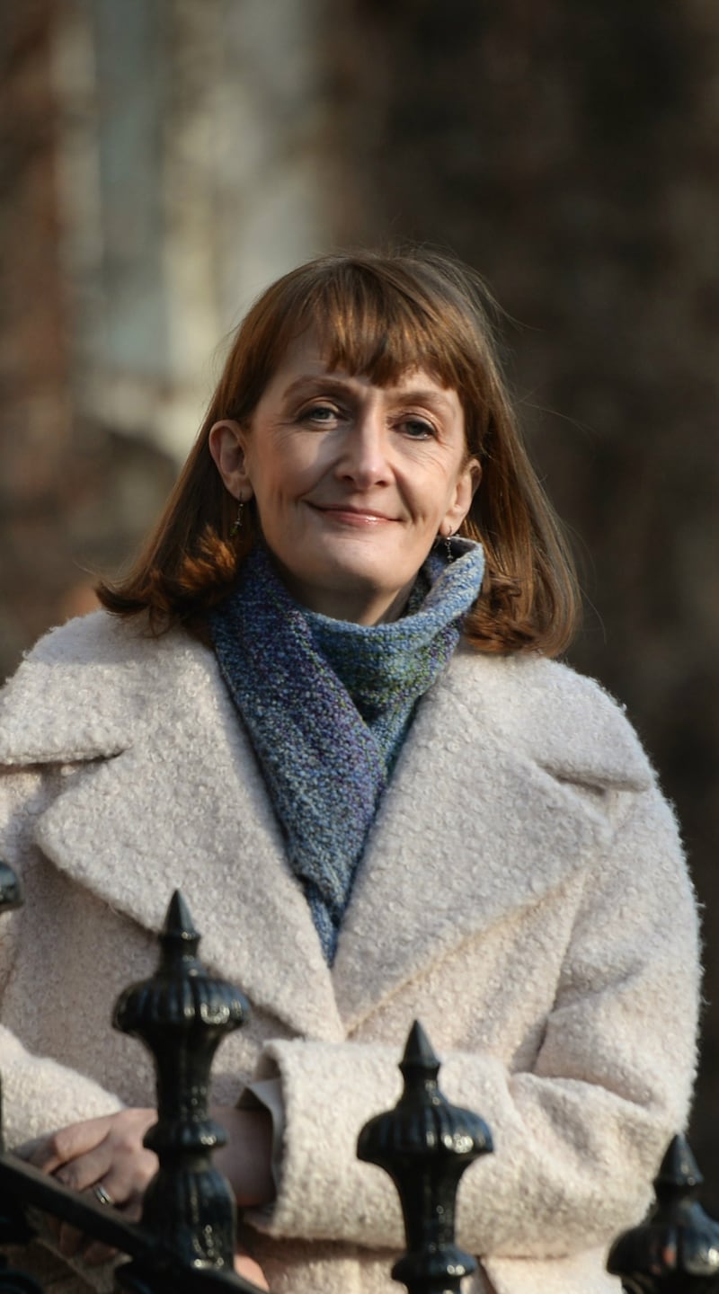 Rachel English: “I remember when my first book was published going on holidays a couple of weeks later, and just being a complete wreck.” Photograph: Dara Mac Dónaill