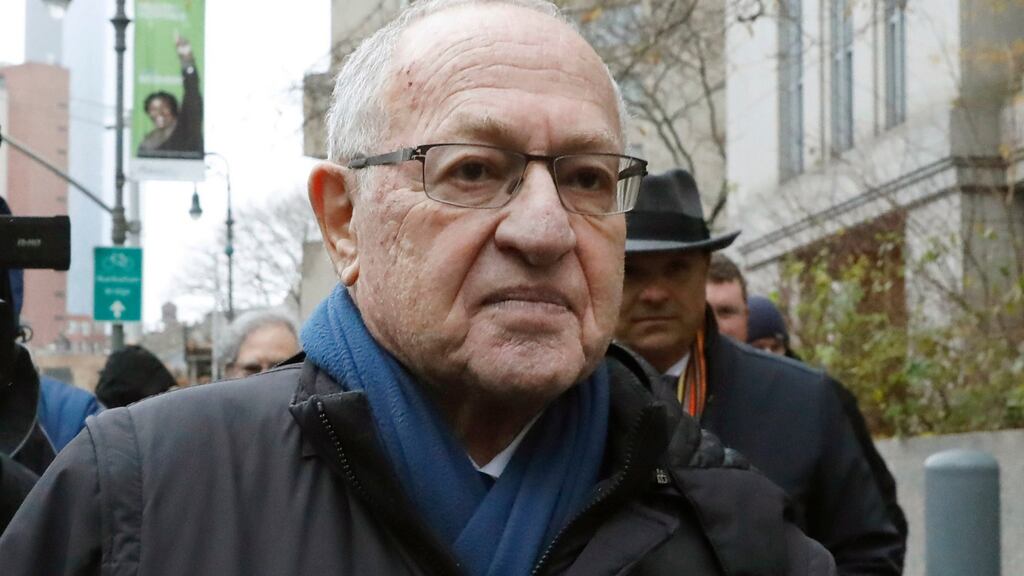 Alan Dershowitz: Over the years, he has put himself on the side of an impressive pantheon of villainy in the realm of violence against girls and women. Photograph: Richard Drew