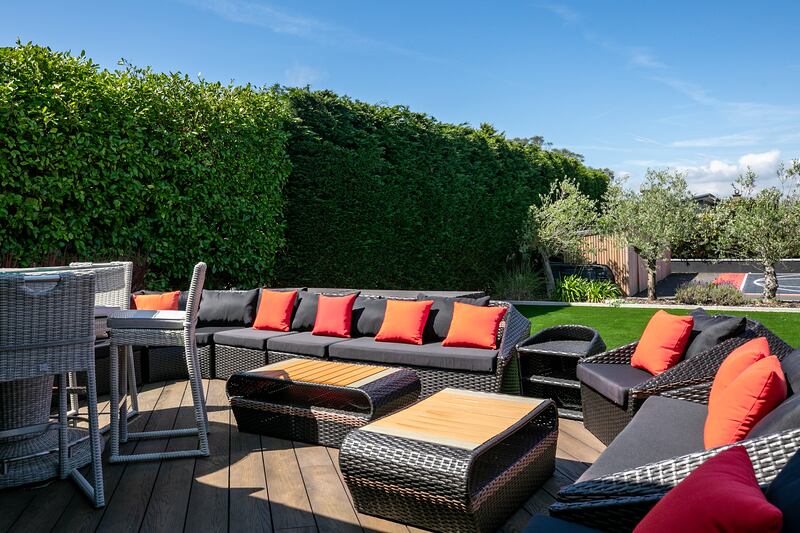 Outdoor seating area