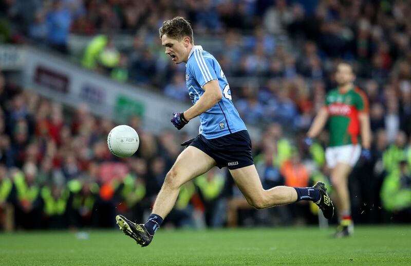 Michael Fitzsimons in action during the 2016 All-Ireland final. Photograph: Ryan Byrne/Inpho