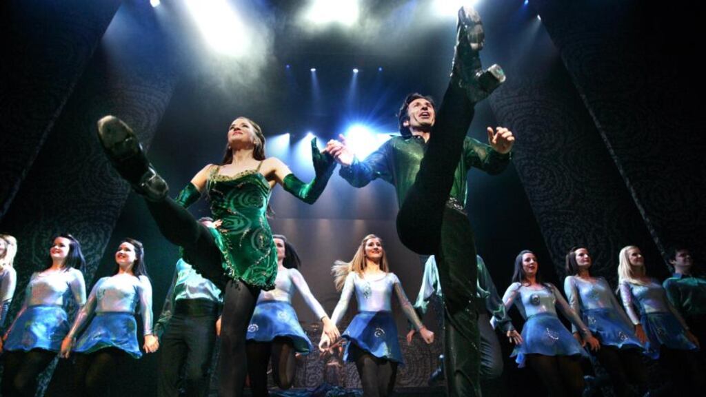 A Riverdance dress rehearsal at the Gaiety Theatre in Dublin in June 2011. Photograph: Matt Kavanagh