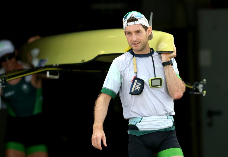 At Paris 2024 Paul O'Donovan will be aiming to add to his medal collection. Photograph: James Crombie/Inpho