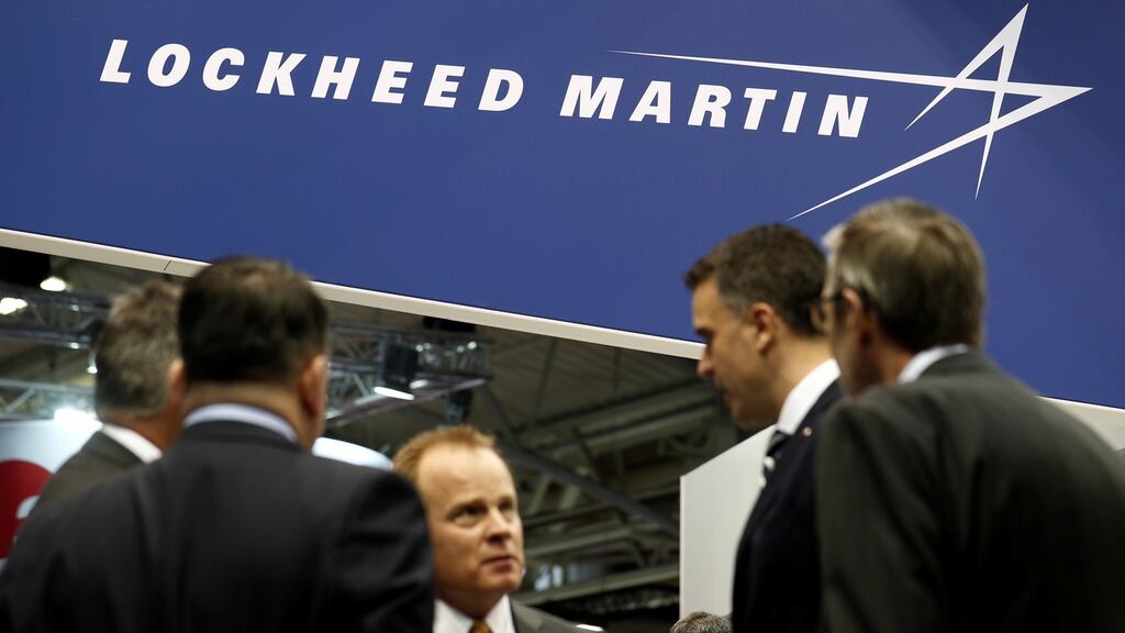 Lockheed Martin reported a better-than-expected 47 per cent jump in quarterly profit on Tuesday and raised its annual profit forecast, helped by strong demand for its missiles and fighter jets, sending its shares up 6 per cent.
