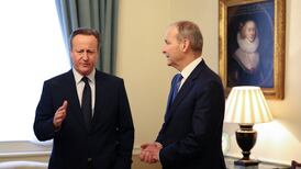 Tánaiste discusses Stormont, Gaza and Ukraine in London meeting with Cameron
