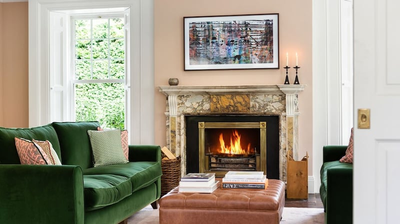 Pine Lodge: the drawing room at Saoirse Ronan’s Co Wicklow home