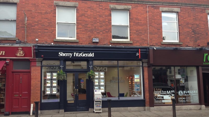 The Sherry FitzGerald office on Terenure Road East which is currently rented at €49,000 a year