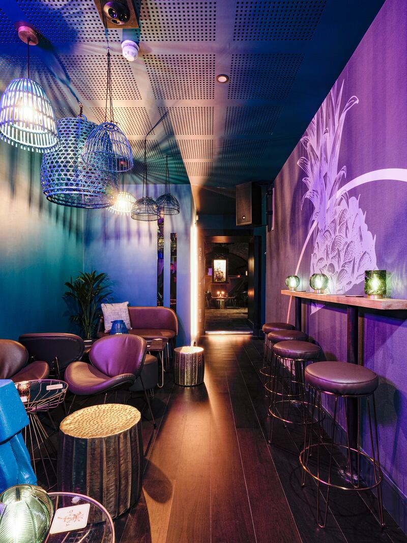 ’Ohana tiki bar: there are seats for 100, capacity for 200