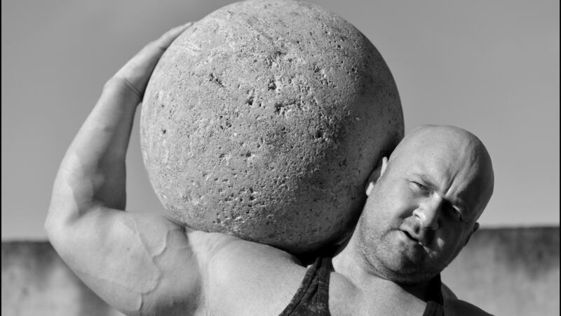 Pa O’Dwyer from Rathkeale, Co Limerick. Lifting has been his life now for almost 20 years so maintaining a suitable diet has been a constant battle. Photograph: Bryan O’Brien