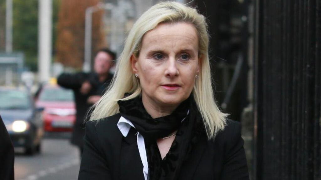 Irene Flood
of Kilinerin, Gorey, Co Wexford, pictured
leaving the Four Courts where she settled her high court case against Silverline Cruisers Ltd over an alleged fall on a river cruiser.
(Wed)
Photograph:
Pic:
Courts
Collins