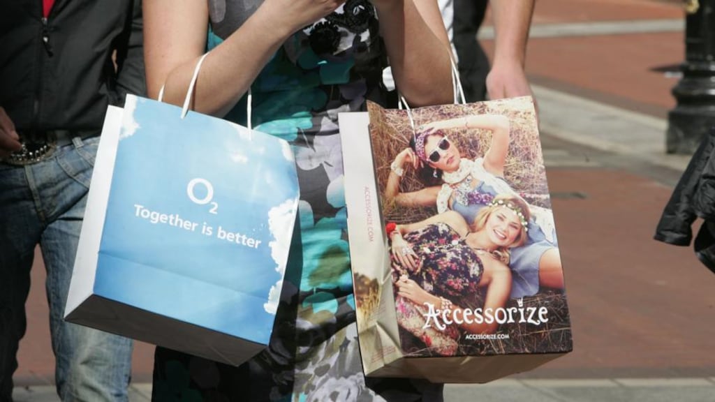 Sales of books, newspapers and stationery increased by 16.2 per cent in July, while clothing, footwear and textiles rose 5.3 per cent. Photograph: Alan Betson/The Irish Times