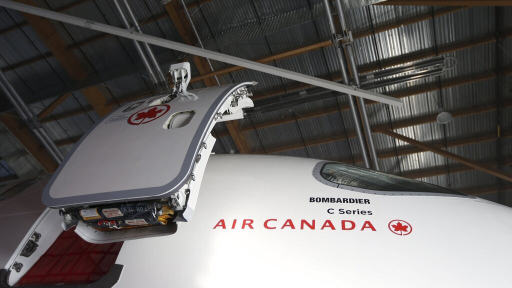 Bombardier is not seeking any further investment from the Northern Ireland Executive specifically in its C series aircraft programme. (Photograph: Christinne Muschi/Reuters)