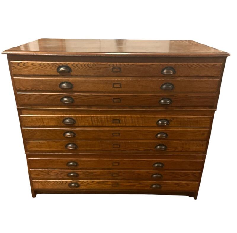 Architect’s plan cabinet